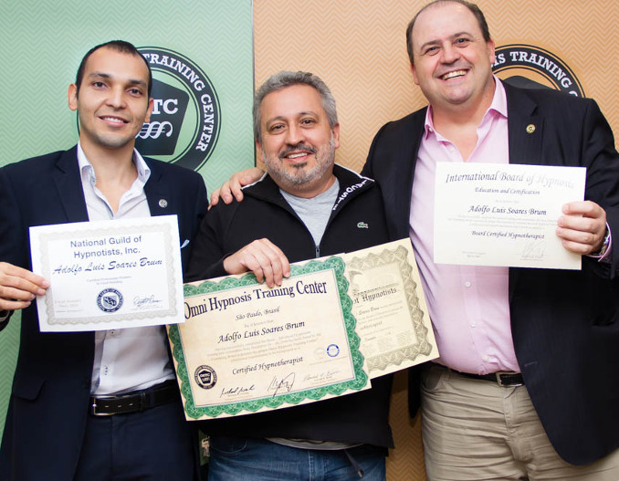 Adolfo Brum, Michael Arruda e Hansruedi J Wipf.